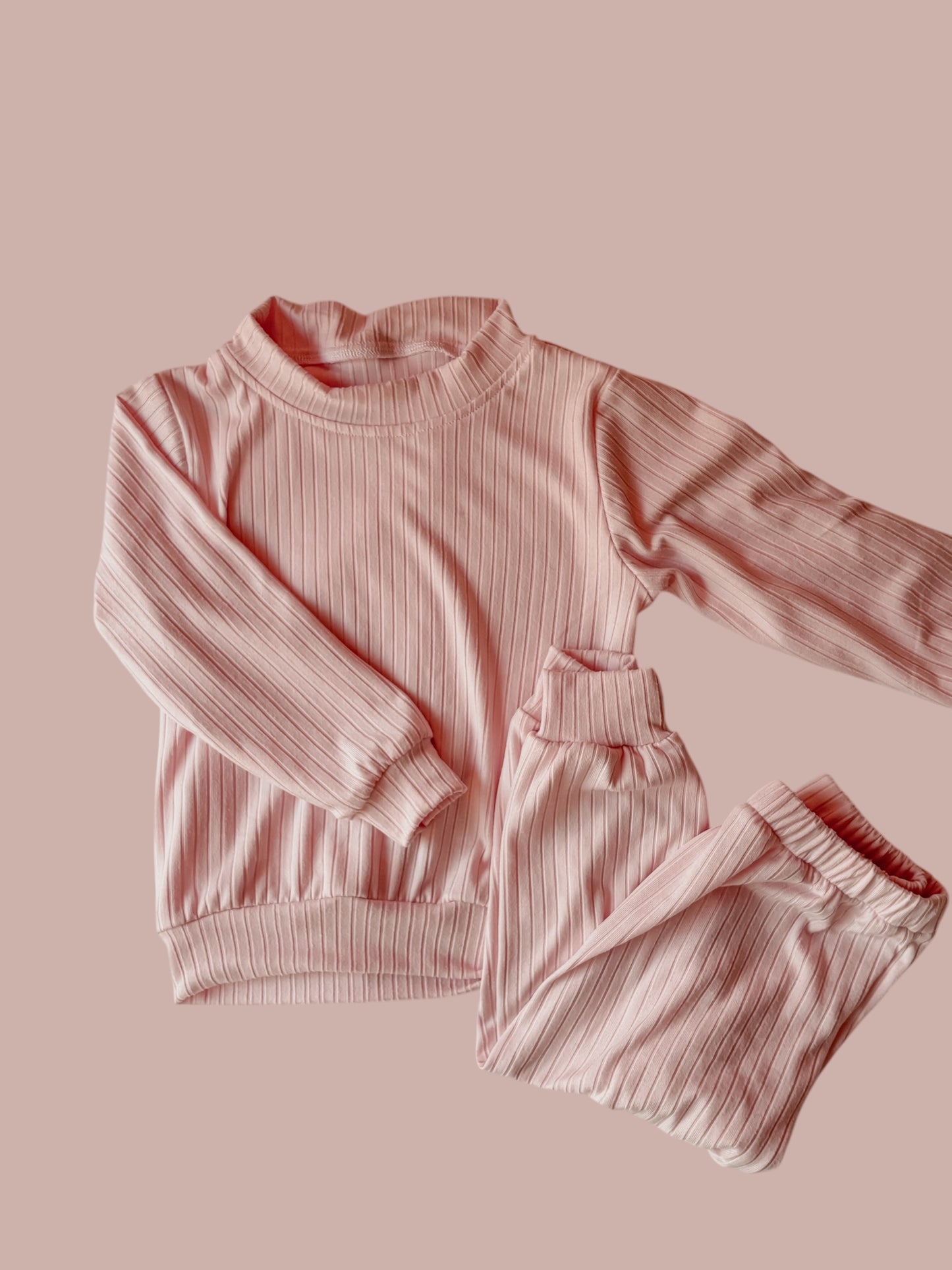 Pastel Pink Pyjama Set