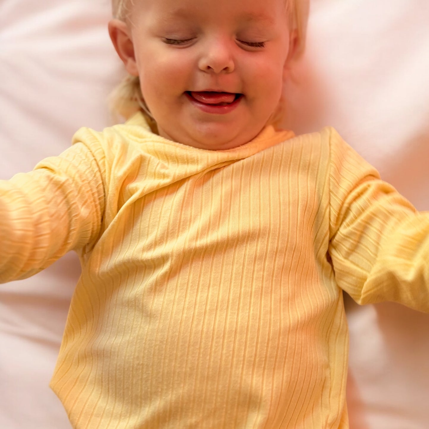 Pastel Yellow Pyjama Set