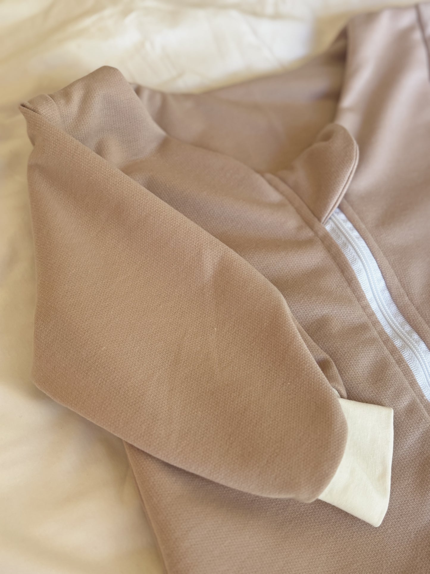 Beige Long Sleeve Sleep Sack