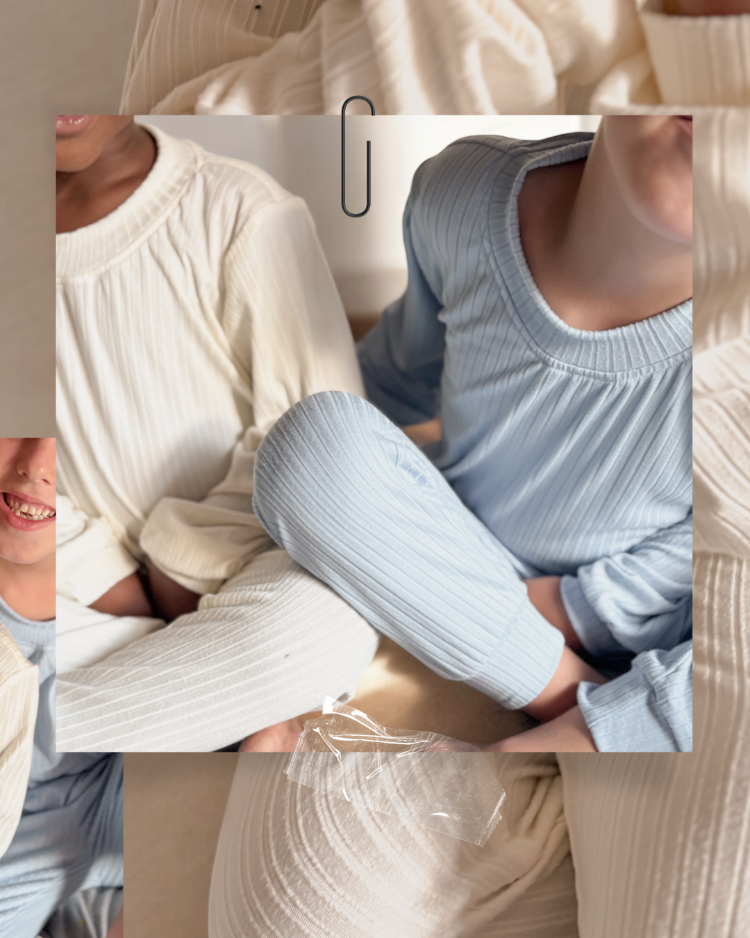 Pastel Blue Pyjama Set