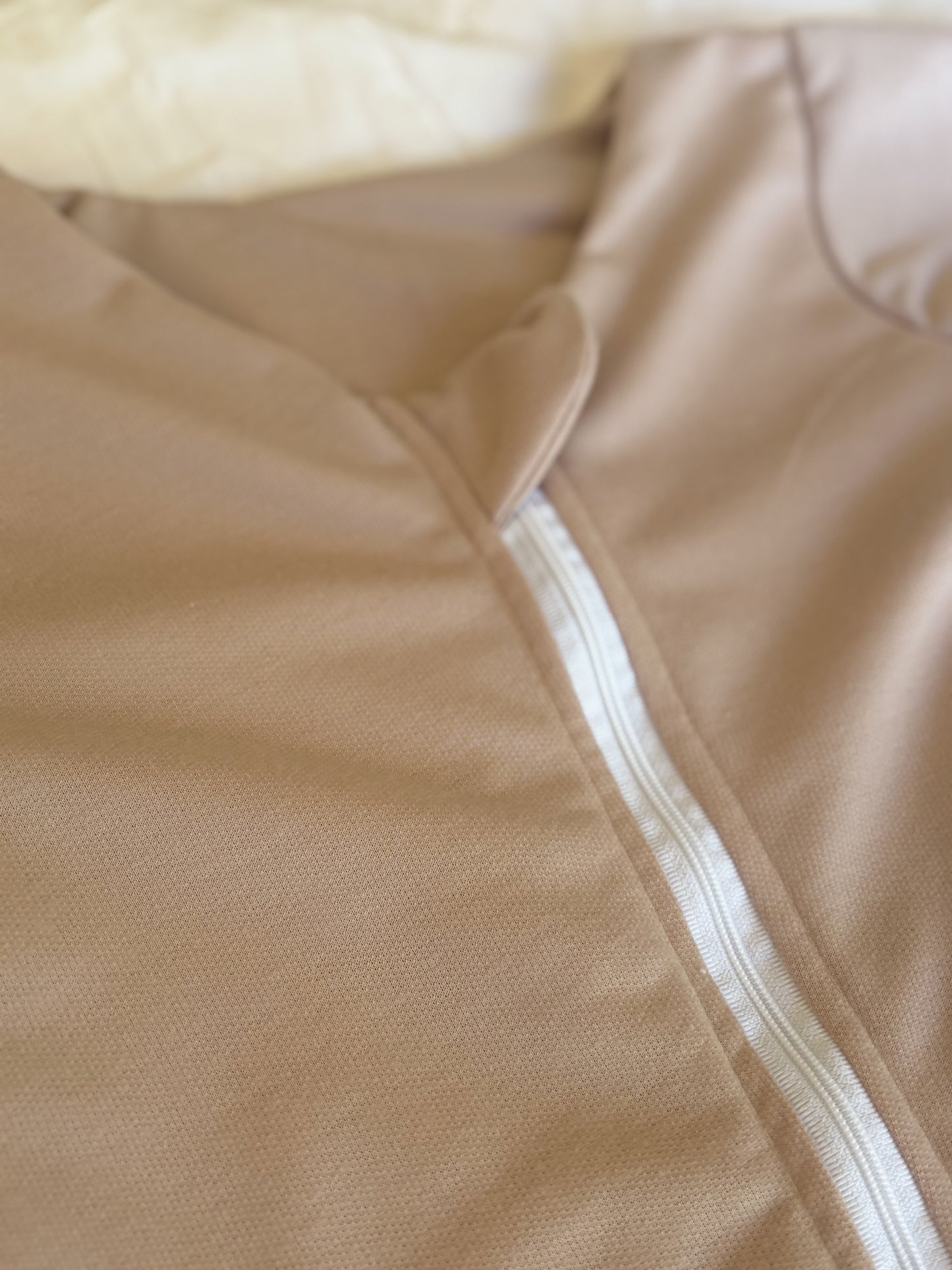 Beige Long Sleeve Sleep Sack