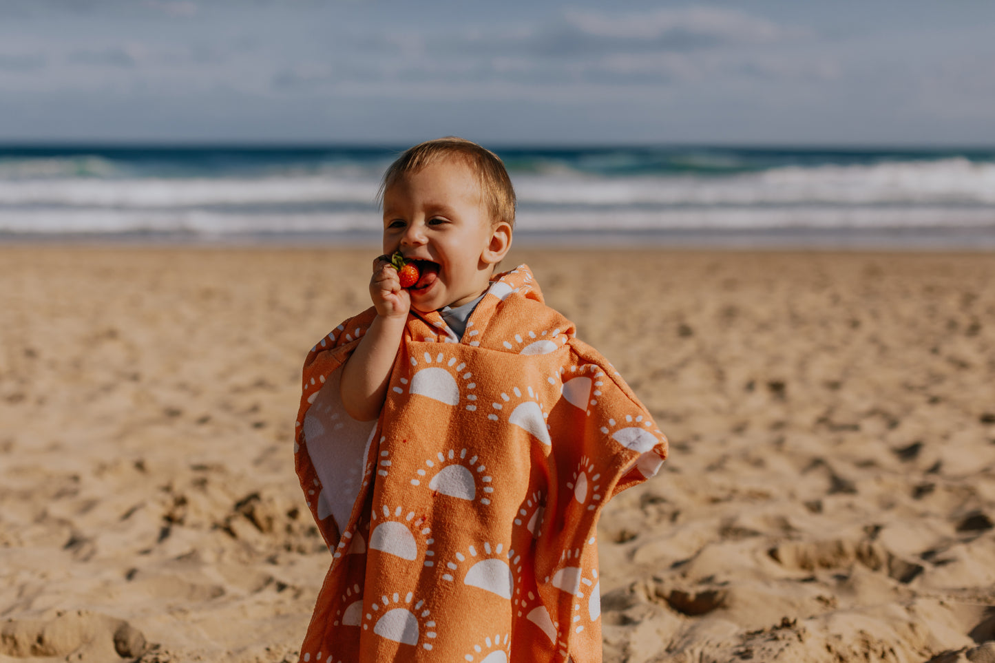 Boho Sunrise Beach Poncho