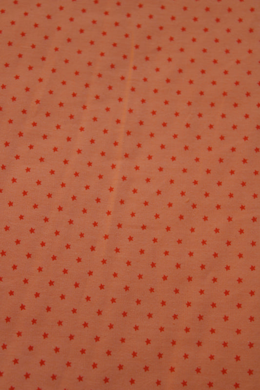Orange stars sleep sack
