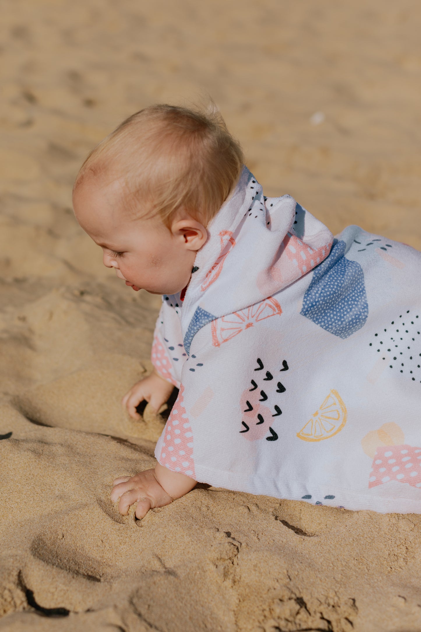 Lemon Squeezy Beach Poncho