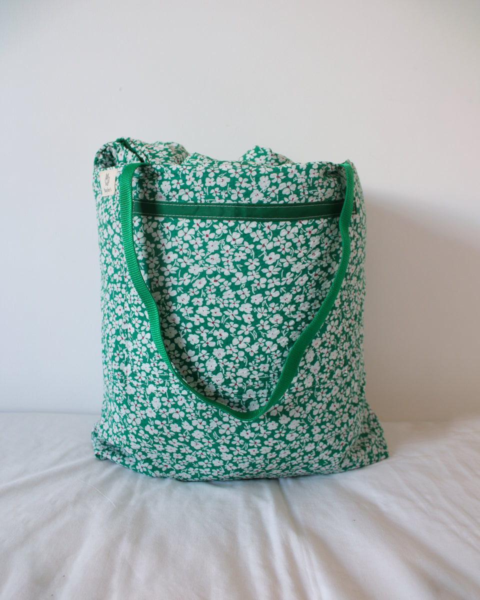 Picnic Blanket – Green Floral
