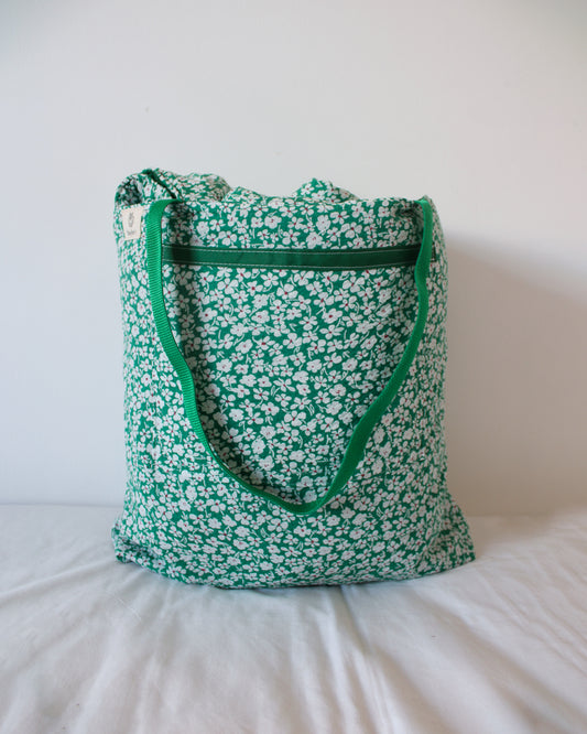 Picnic Blanket – Green Floral