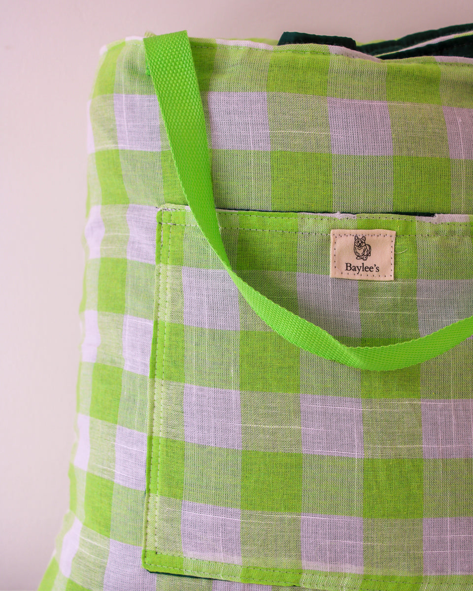 Picnic Blanket – Green Check