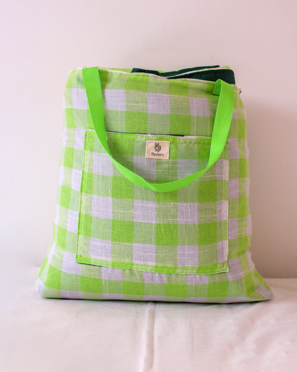 Picnic Blanket – Green Check