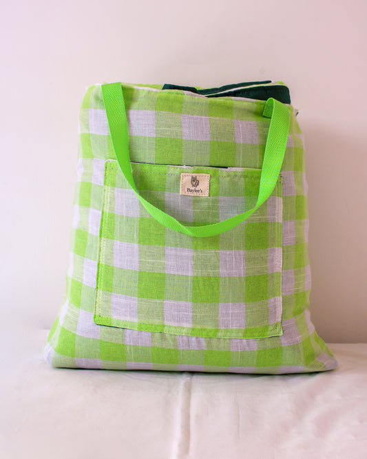 Picnic Blanket – Green Check