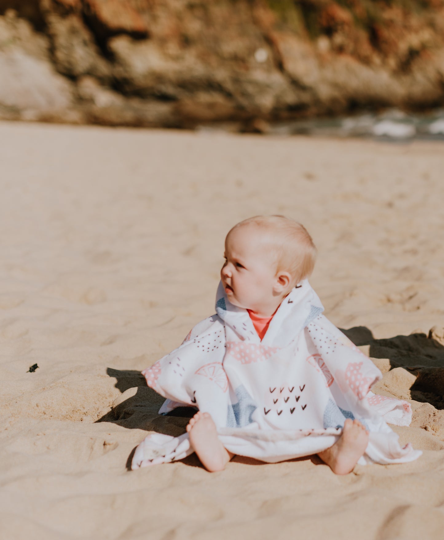 Lemon Squeezy Beach Poncho