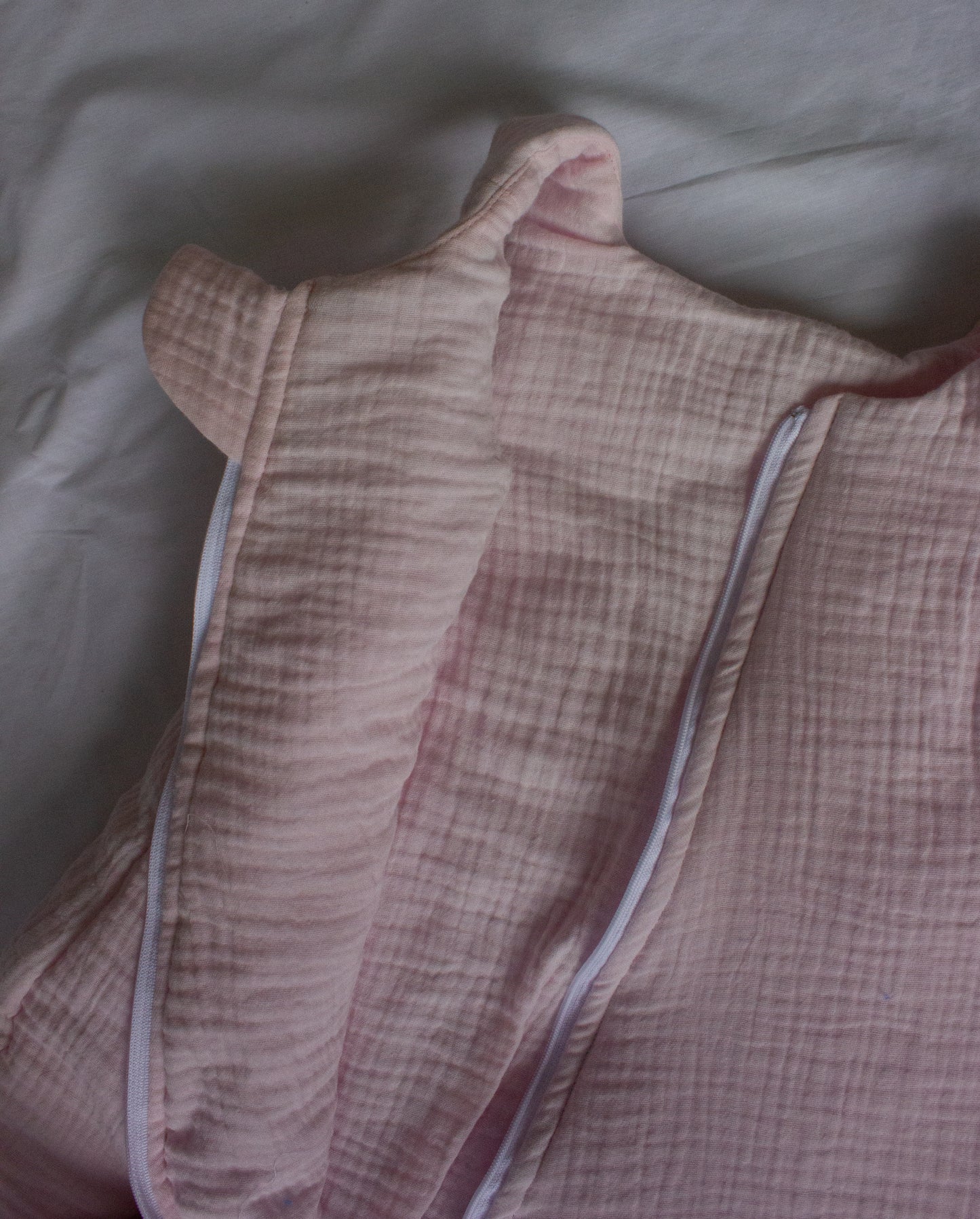 Baby Pink Muslin Sleep Sack