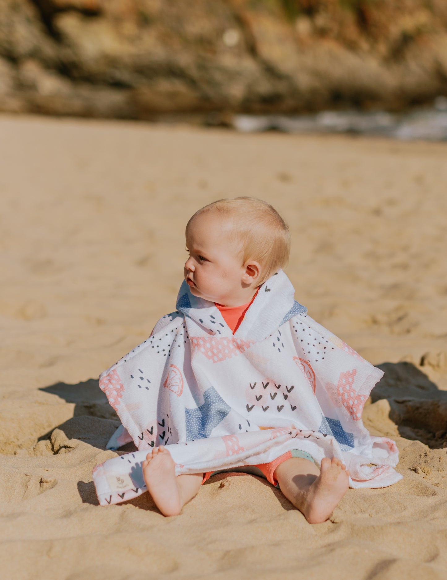 Lemon Squeezy Beach Poncho