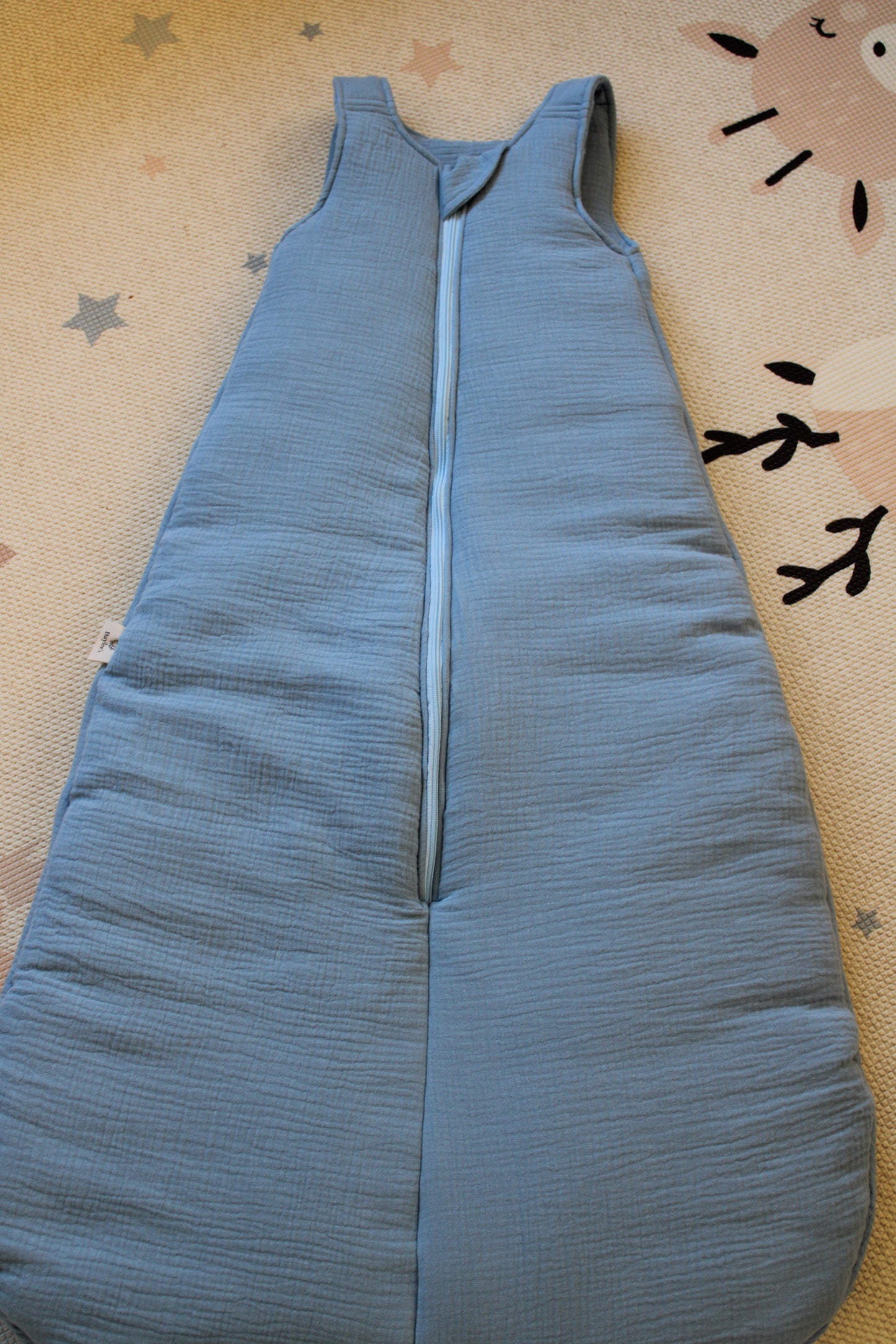 Sky blue sleep sack